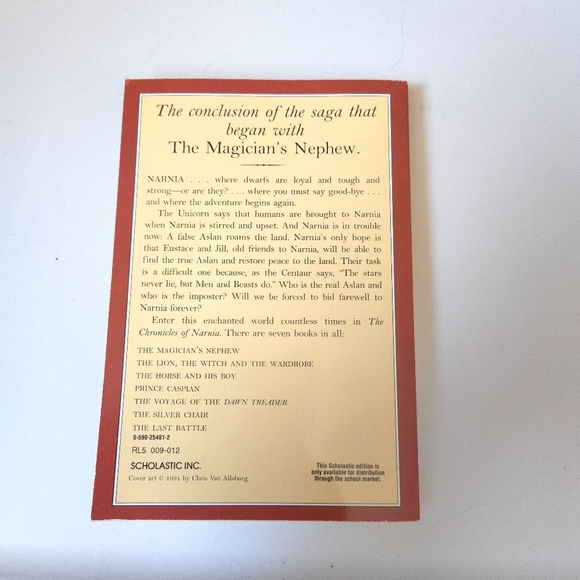 The Chronicles of Narnia: The Last Battle Book - Picture 3 of 7